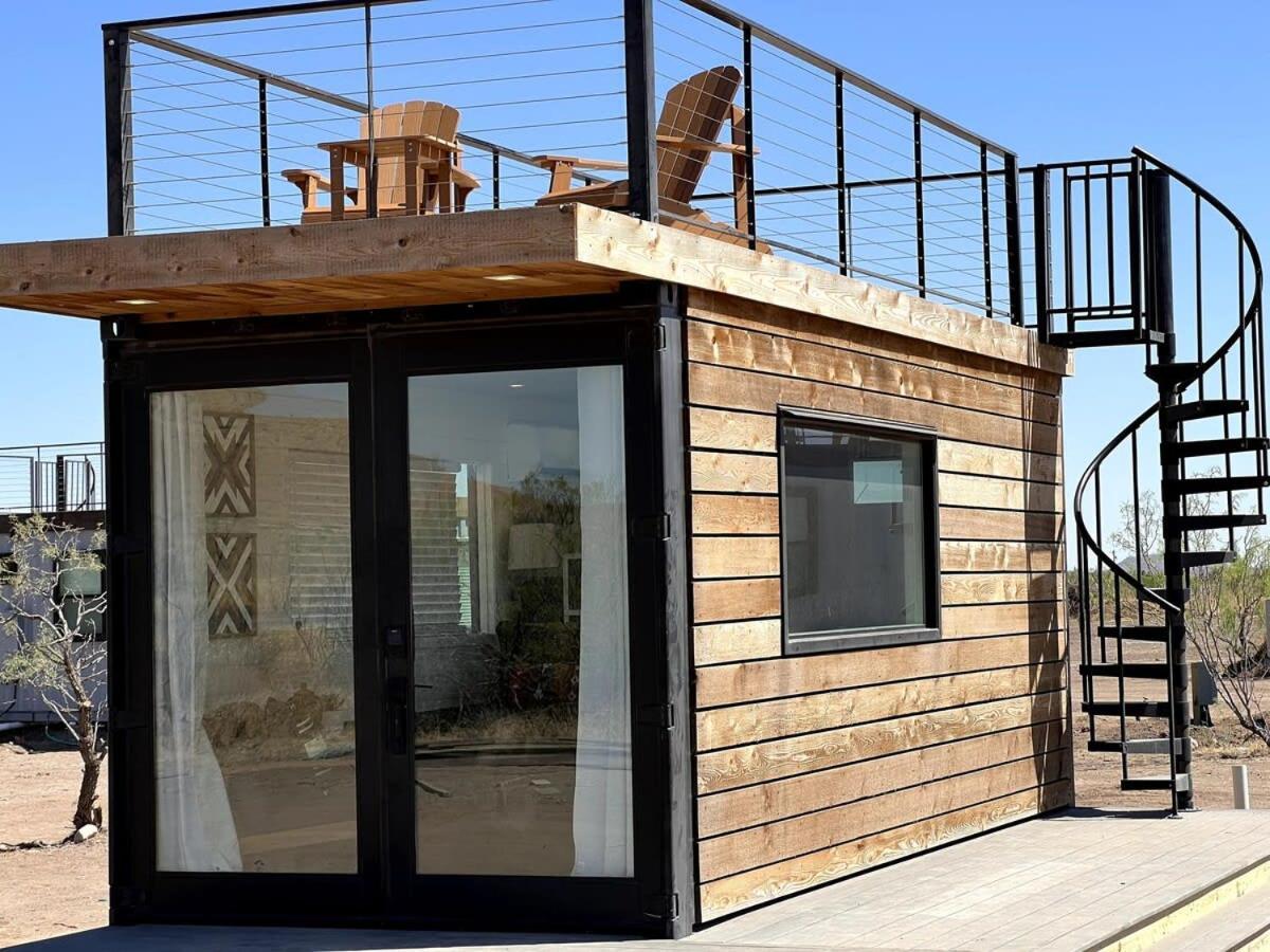 New The Buffalo-Shipping Container In Alpine Bagian luar foto